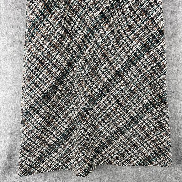 Tory Burch Tweed Pencil Dress Women 10 Textured Academia Career Old Money NEW - Picture 15 of 16